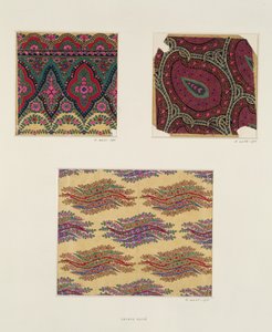 Fabric Designs for Paisley Shawls, c.1871