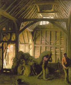 An Ancient Barn by George Clausen