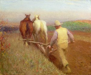 An Autumn Morning by George Clausen