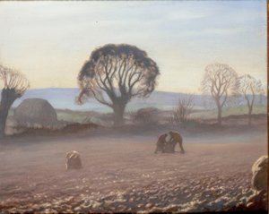 Autumn Morning – Potato Harvest