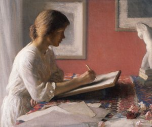 The Student by George Clausen