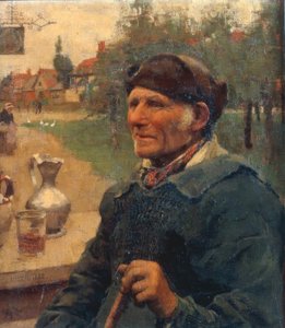 The Villager by George Clausen