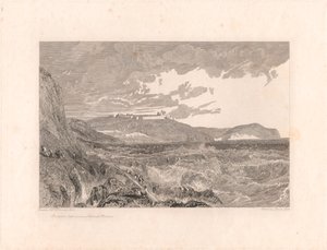 Pendennis Castle and Entrance of Falmouth Harbour by George Cooke