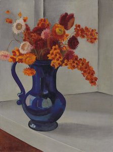 Straw Flowers and Bittersweet by George Copeland Ault
