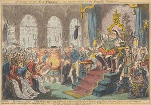 A Scene in the New Farce - as Performed at the Royalty Theatre!