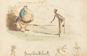 An Unkind Wish by George Cruikshank
