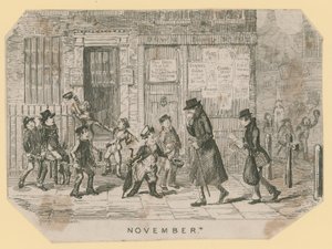 Guy Fawkes Night by George Cruikshank