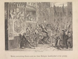 Henry Perceiving Norris Pick Up Ann Boleyn