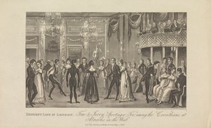Highest Life in London by George Cruikshank