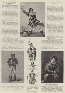 How the Old Actors Dressed Shakespeare by George Cruikshank