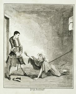 Jack Visits His Mother in Bethlehem Hospital, London, Illustration from 