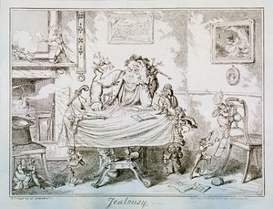 Jealousy by George Cruikshank