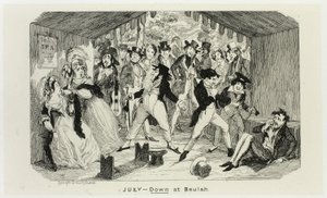 July - Down at Beulah from George Cruikshank