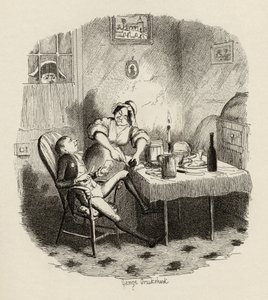 Mr Claypole as He Appeared When His Master Was Out, from 