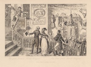 My Good Friends, “favete linguis” by George Cruikshank