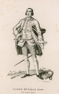 Portrait of James McLean (The Ladies Hero) by George Cruikshank