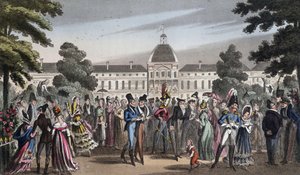 Promenade au Jardin des Tuileries - in 