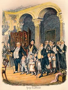 Public Dinners by George Cruikshank
