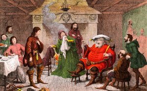 Scene from Henry IV Written by Shakespeare by George Cruikshank