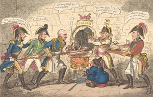 The Allied Bakers or the Corsican Toad in the Hole, April 1, 1814