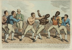 The Close of the Battle Triumphant by George Cruikshank