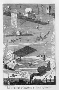 The Height of Speculation, Groundless Expectations by George Cruikshank
