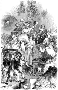 Bringing in Christmas by George Dalziel