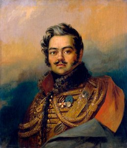 Portrait of Denis Davydov, Russian Soldier and Poet by George Dawe
