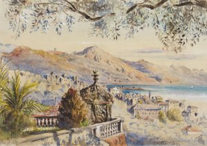 San Remo, 12th January 1878 by George Douglas Tinling