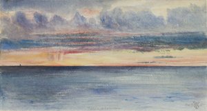 San Remo: Sunrise, 7.30 a.m. 7th December, 1877