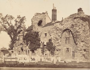 Remains of the Abbey Church, Bury St. Edmunds by George Downes