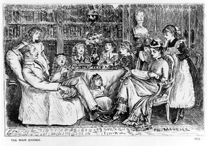 The Main Chance, Illustration from Punch, 1878