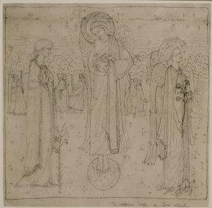 The Wondrous Shape of Love Retreating, c.1898-1901