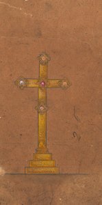 Designs executed for Jones and Willis, metal and wood-workers and church furniture manufacturers of Birmingham and London by George Edmund Street