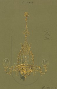 Designs executed for Jones and Willis, metal and wood-workers and church furniture manufacturers of Birmingham and London by George Edmund Street