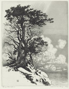 Coast at Monterey, California by George Elbert Burr
