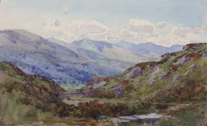 From above Pont-y-Pant by George Elbert Burr