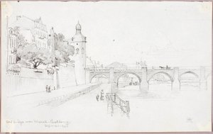 Old Bridge over Mosel, Coblenz