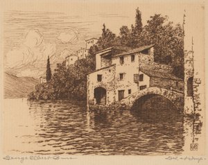 On Lake Como by George Elbert Burr