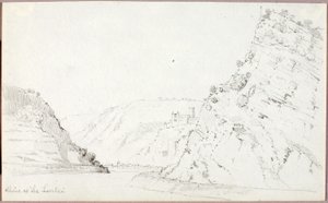 Rhine at the Lorelei by George Elbert Burr