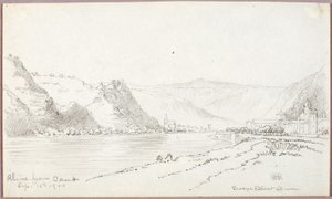 Rhine, from Caub