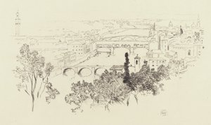 Sketch of Florence by George Elbert Burr