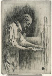 The Etcher by George Elbert Burr