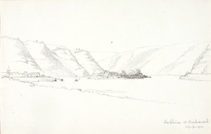 The Rhine at Bacharach