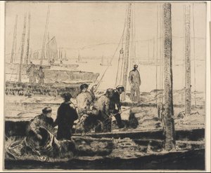 Sardine Fleet by George Elmer Browne