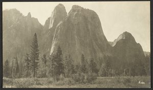 Cathedral Rocks, 2600 feet by George Fiske