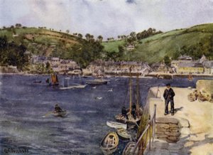 Flushing, from Falmouth by George Franck Nicholls
