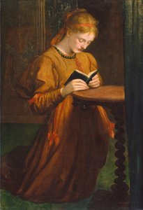 May Prinsep (Prayer) by George Frederic Watts