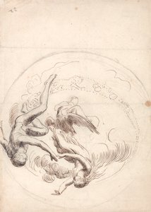 Study for a Circular Ceiling Decoration