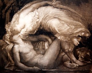 Endymion, engraved by Frank Short by George Frederick (after) Watts